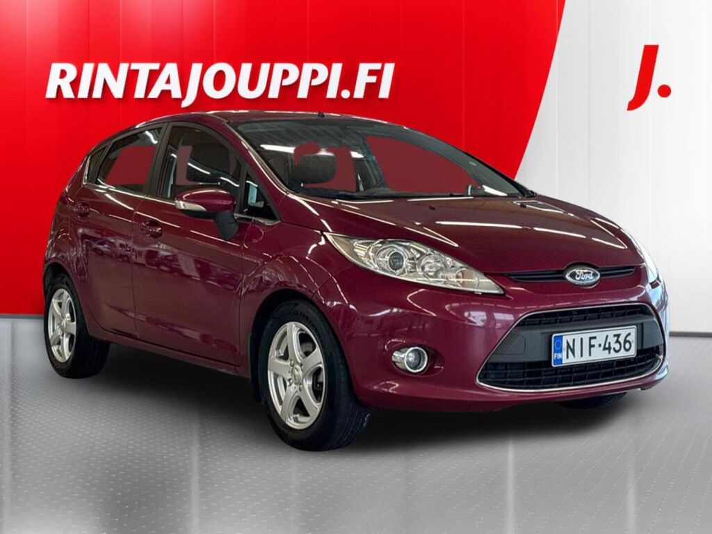Ford Fiesta 2010 Punainen