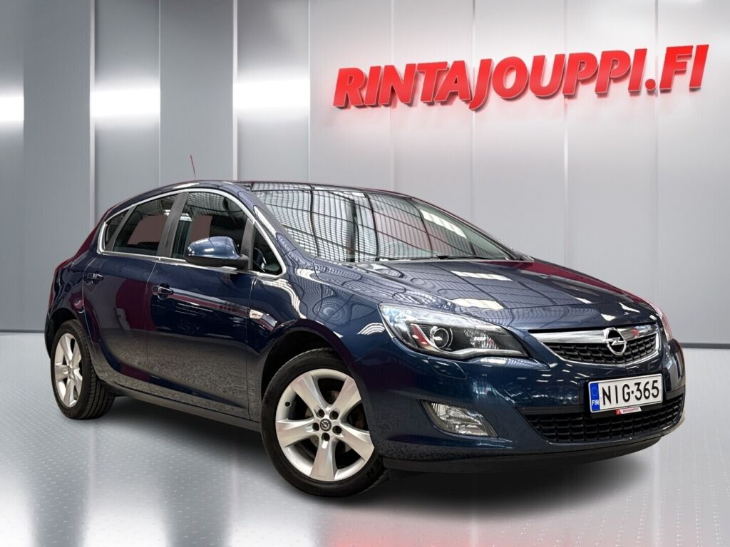 Opel Astra 2011 Sininen