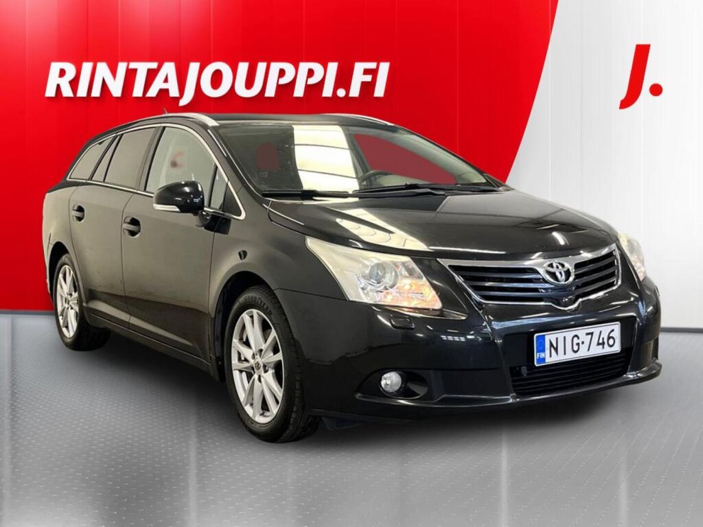 Toyota Avensis 2010 Musta