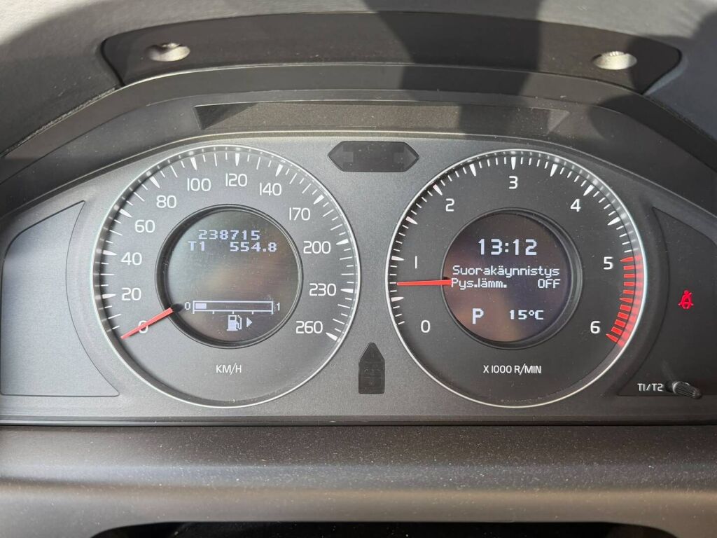 Volvo V70 2008 Sininen