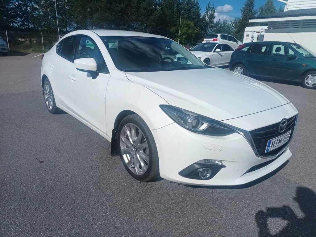 Mazda 3 2014 Valkoinen