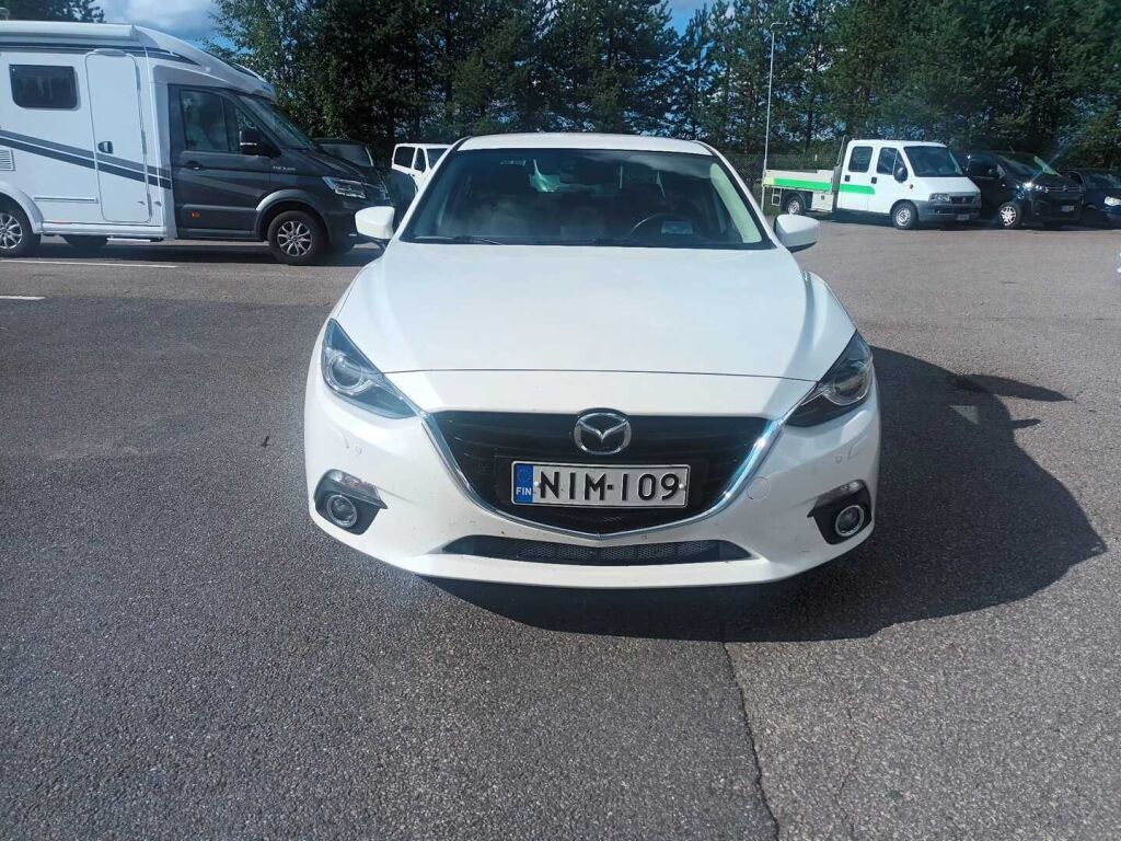Mazda 3 2014 Valkoinen