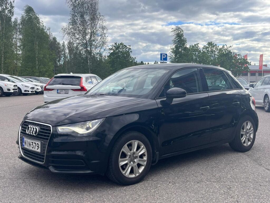 Audi A1 2012 Musta