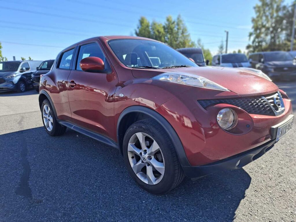 Nissan Juke 2012 Punainen