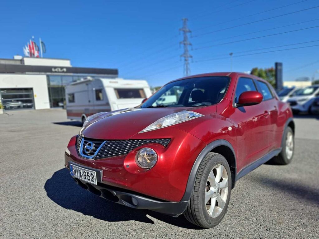 Nissan Juke 2012 Punainen