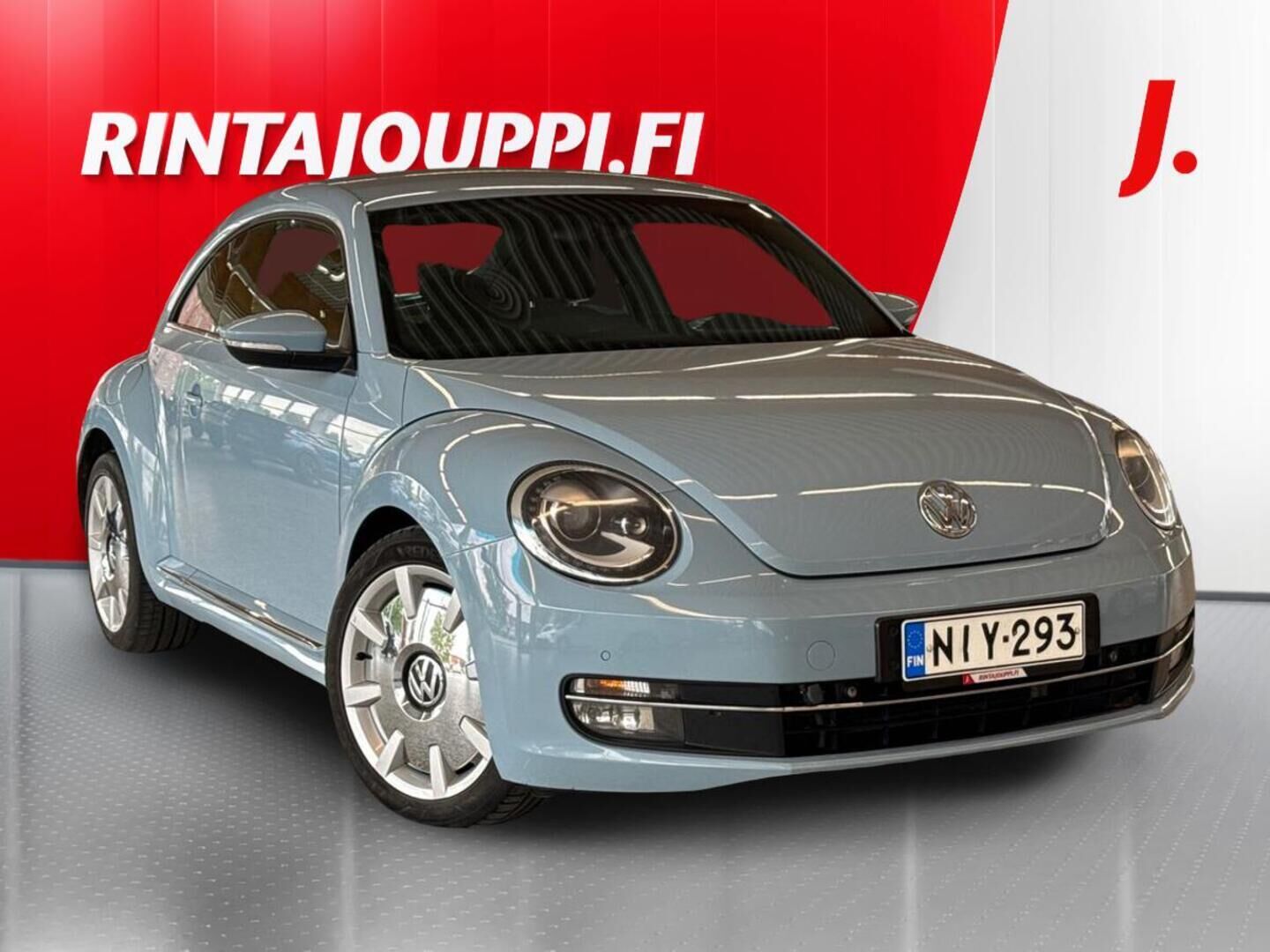 Sininen Volkswagen Beetle