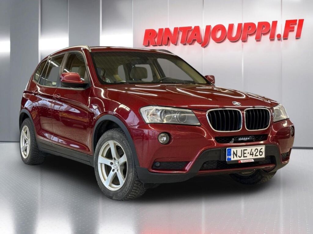 BMW X3 2013 Punainen