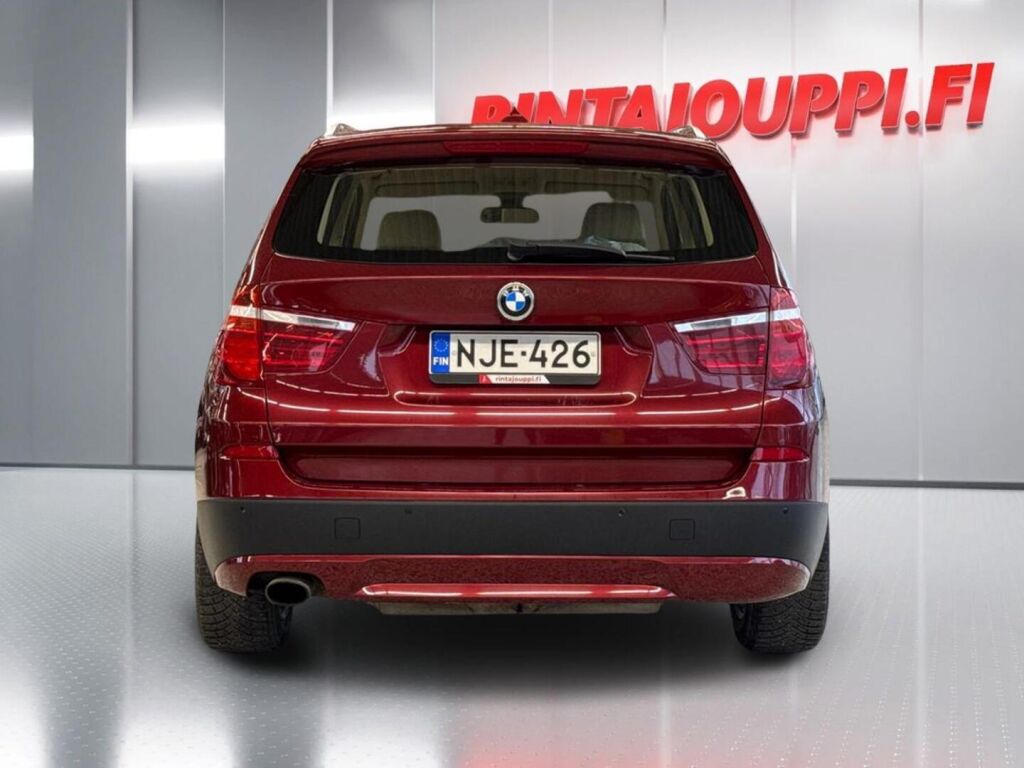BMW X3 2013 Punainen