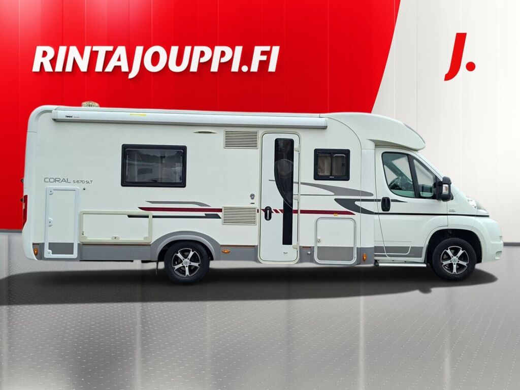 Adria Coral Plus S 670 SLT 2013 Valkoinen