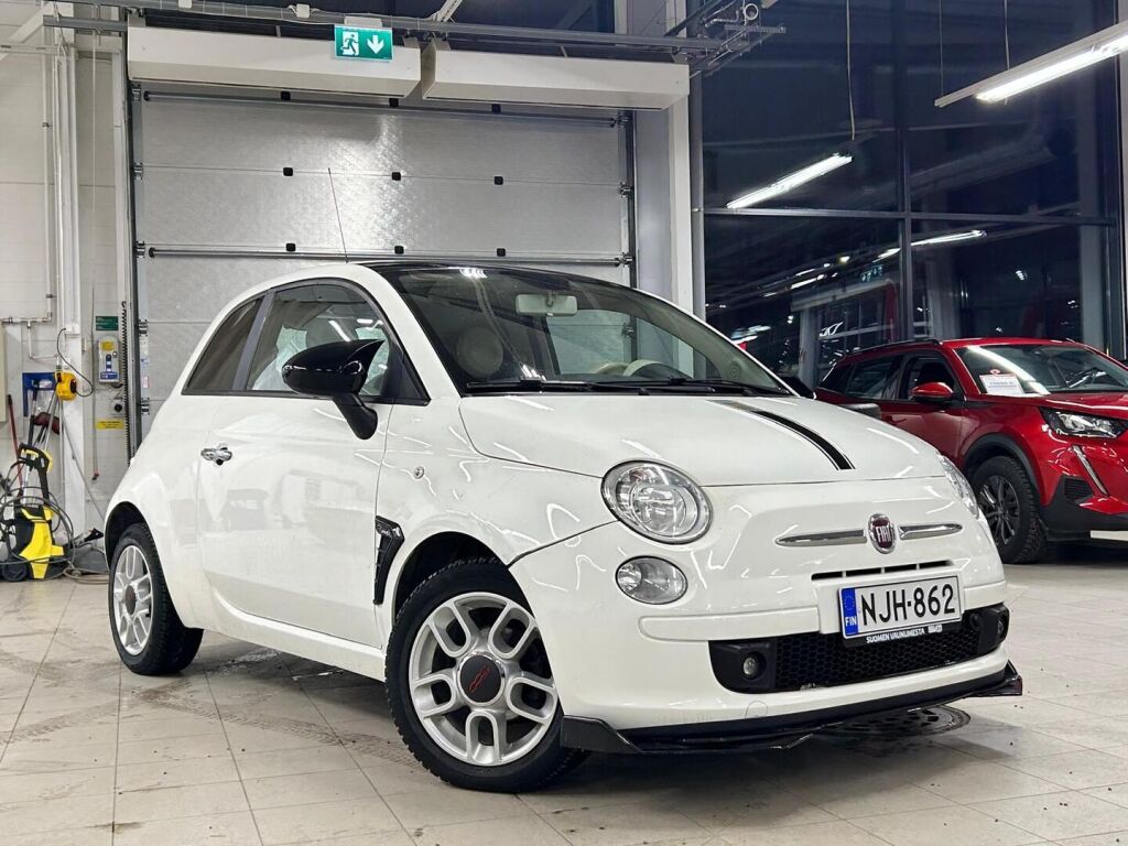 Fiat 500 2013 Valkoinen