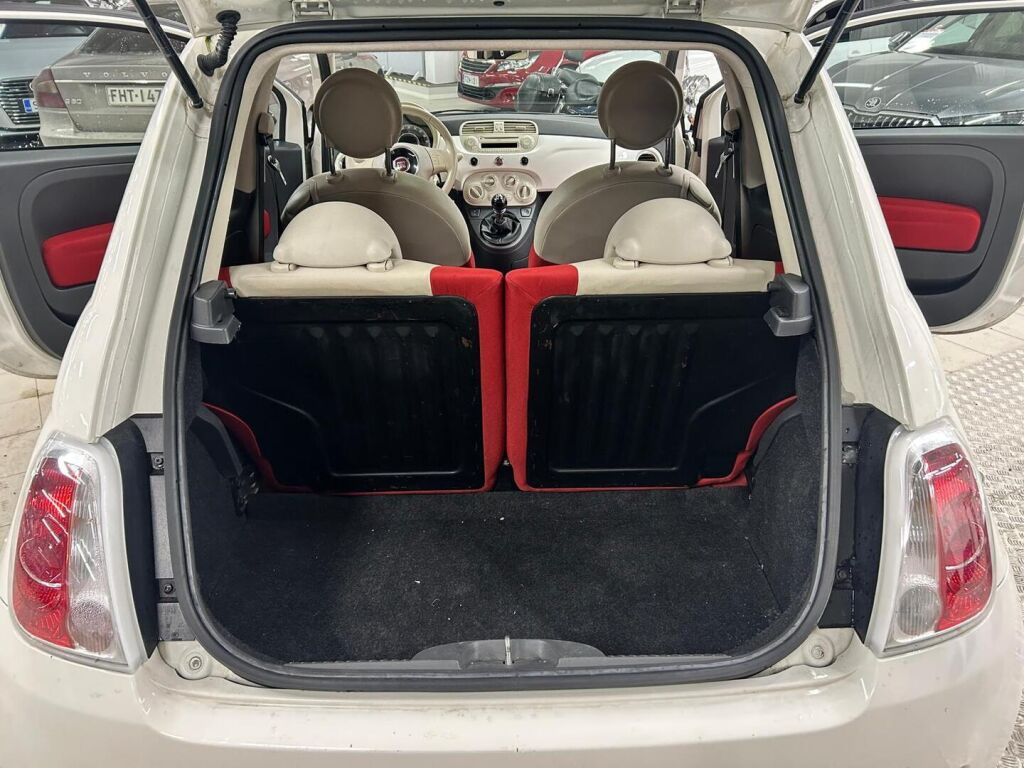 Fiat 500 2013 Valkoinen