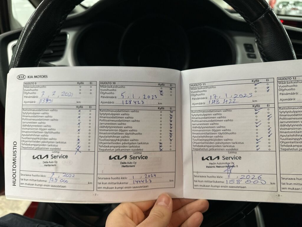 Kia Ceed 2015 Punainen