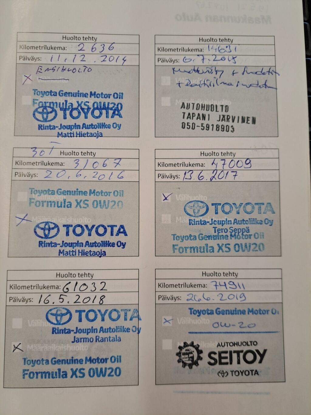 Toyota Avensis 2014 Valkoinen