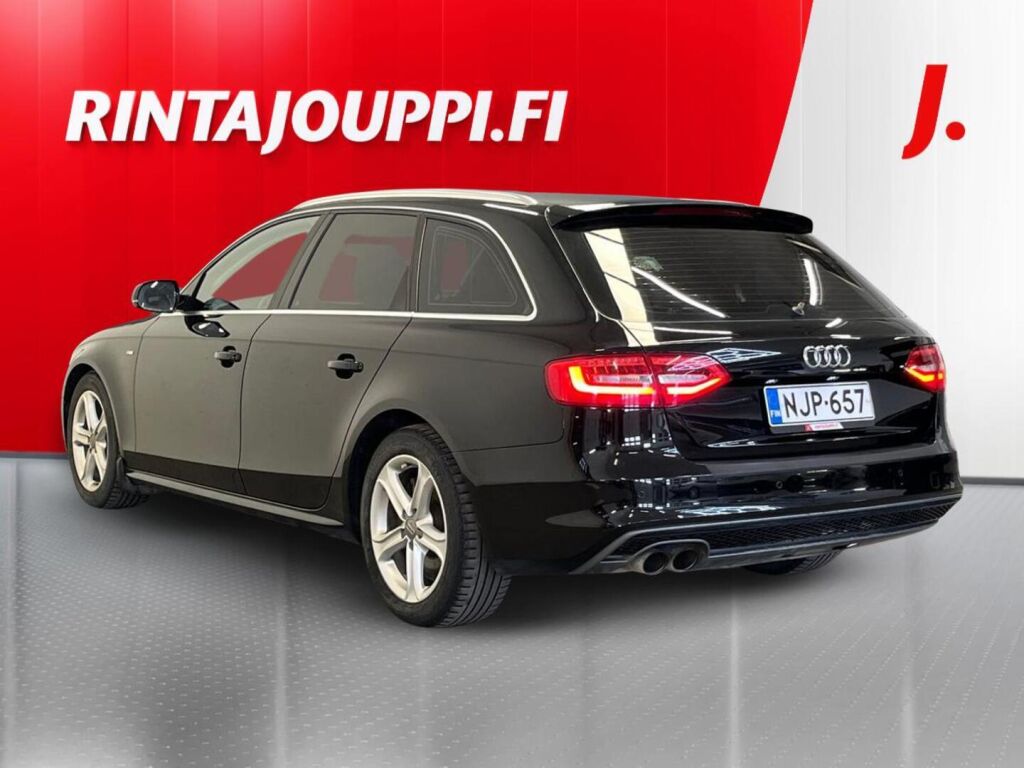 Audi A4 2014 Musta