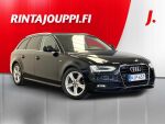 Audi A4 2014 Musta