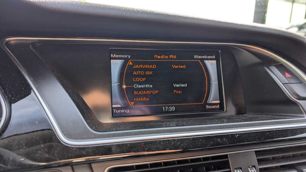 Audi A4 2014 Musta
