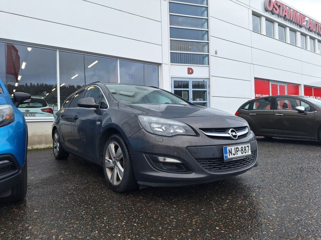 Opel Astra 2015 Harmaa