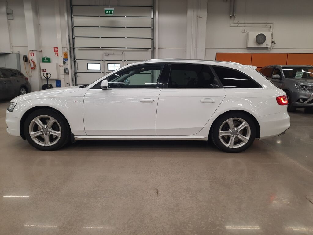 Audi A4 2014 Valkoinen