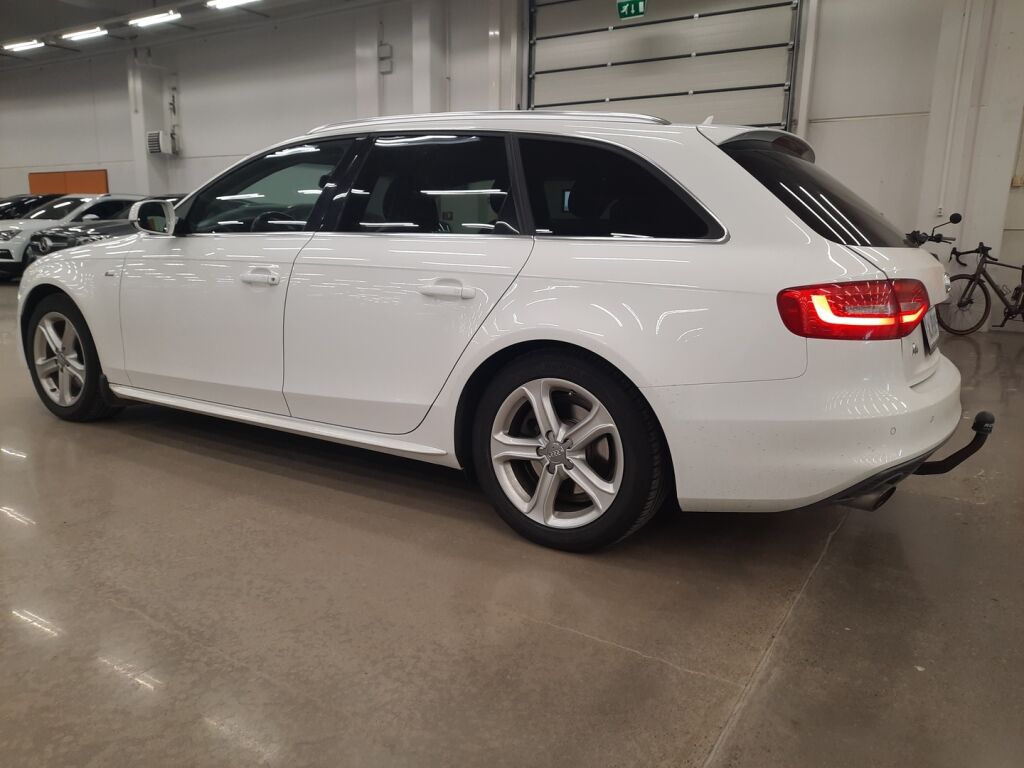 Audi A4 2014 Valkoinen