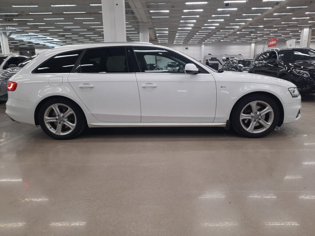 Audi A4 2014 Valkoinen