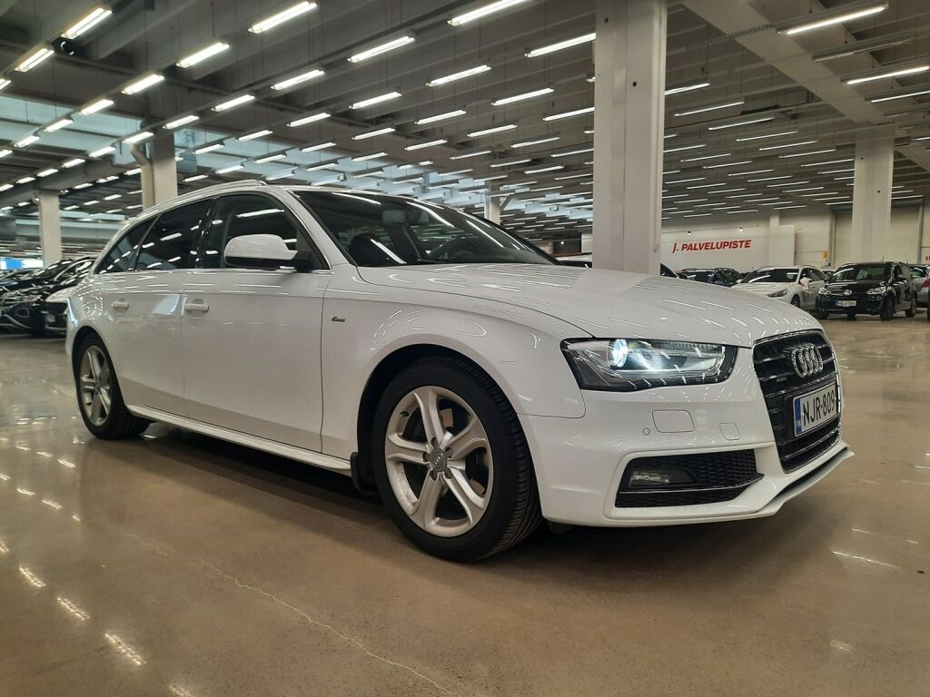 Audi A4 2014 Valkoinen