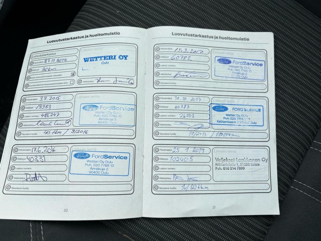 Ford Grand C-Max 2015 Valkoinen