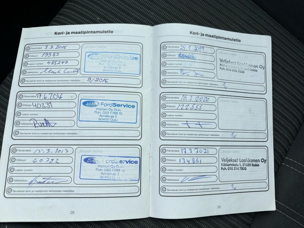 Ford Grand C-Max 2015 Valkoinen