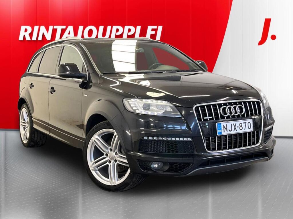 Audi Q7 2012 Met. Musta