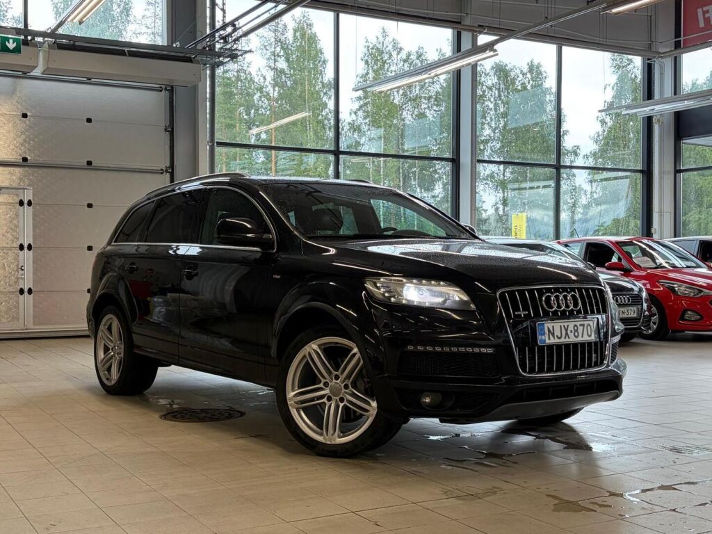 Audi Q7 2012 Met. Musta