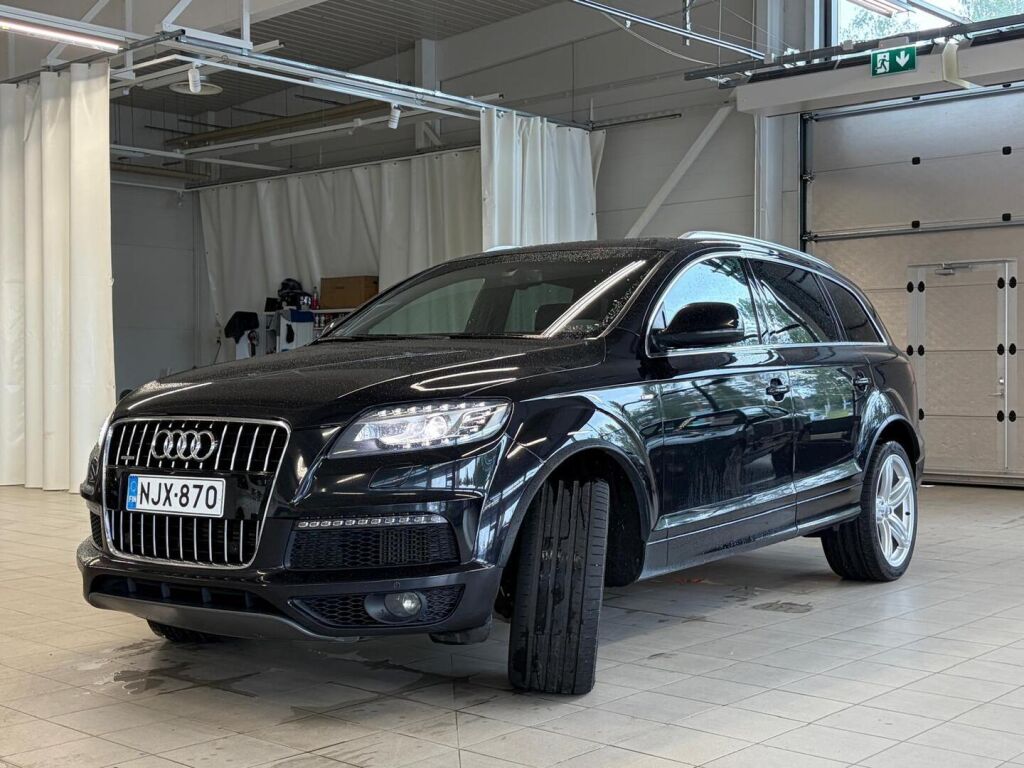 Audi Q7 2012 Met. Musta
