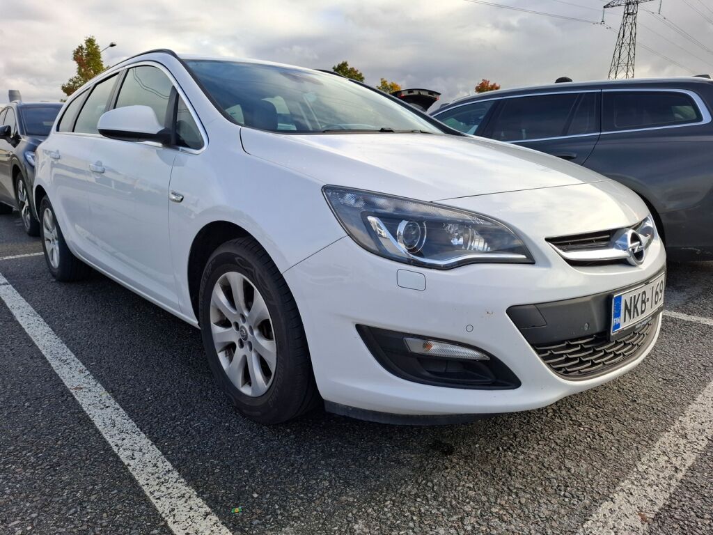 Opel Astra 2016 Valkoinen