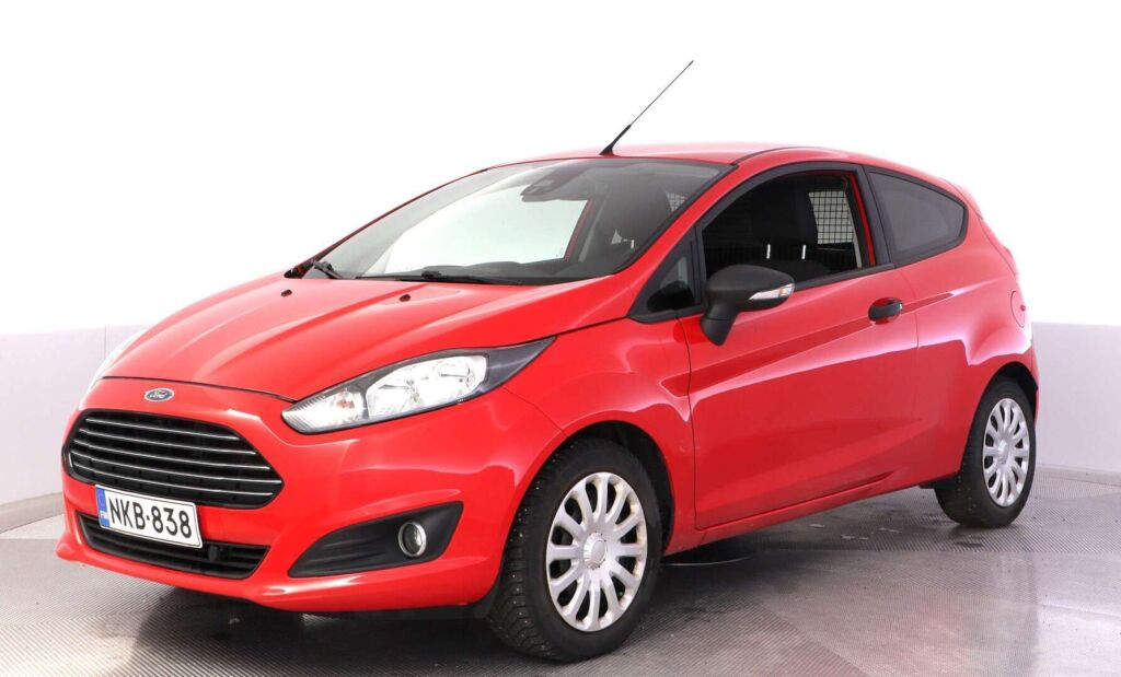 Ford Fiesta Van 2016 Punainen