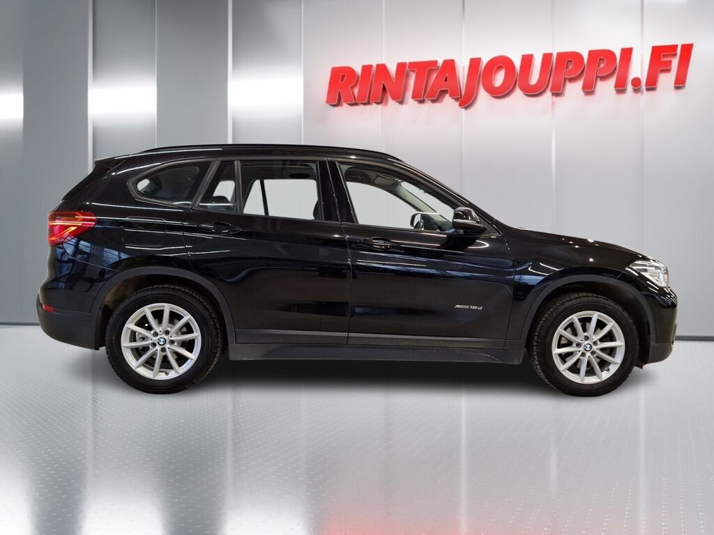 BMW X1 2016 Musta