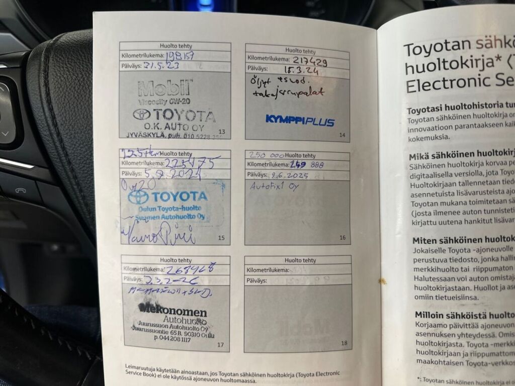 Toyota Avensis 2016 Sininen
