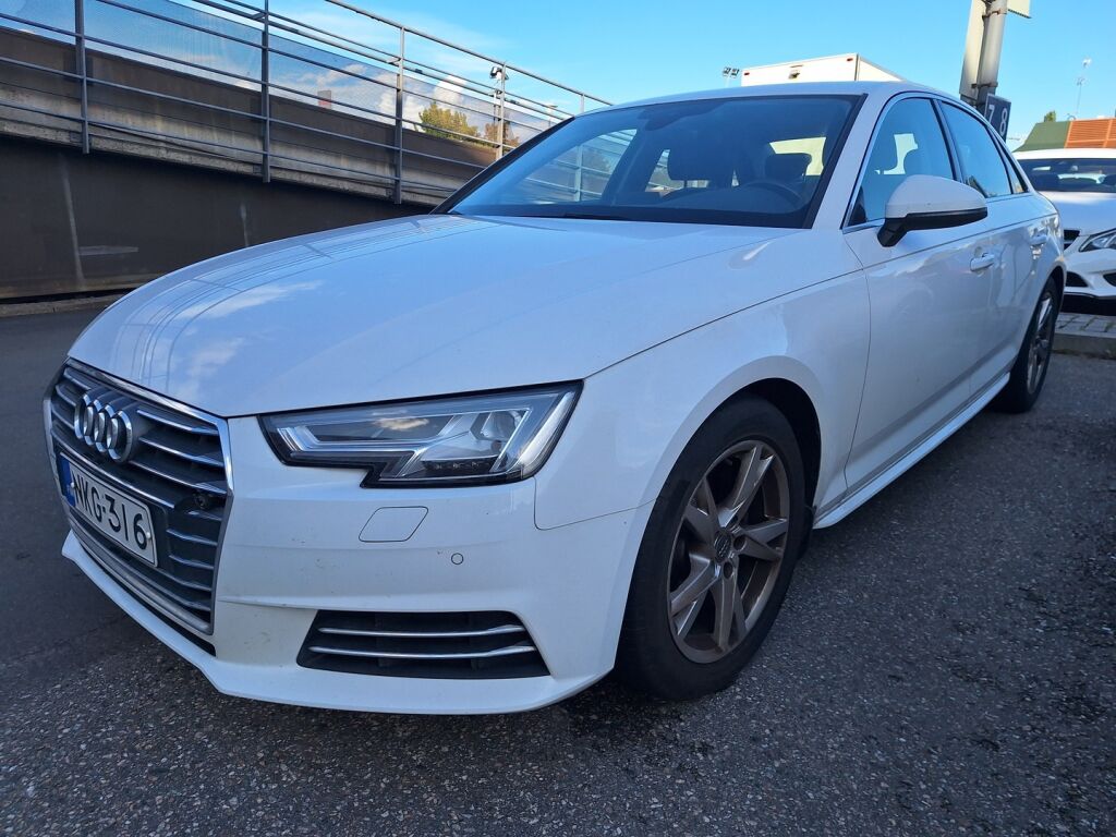Audi A4 2016 Valkoinen