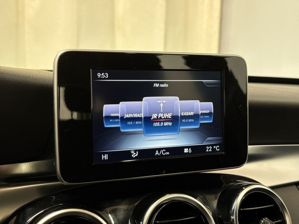 Mercedes-Benz C 2016 Musta