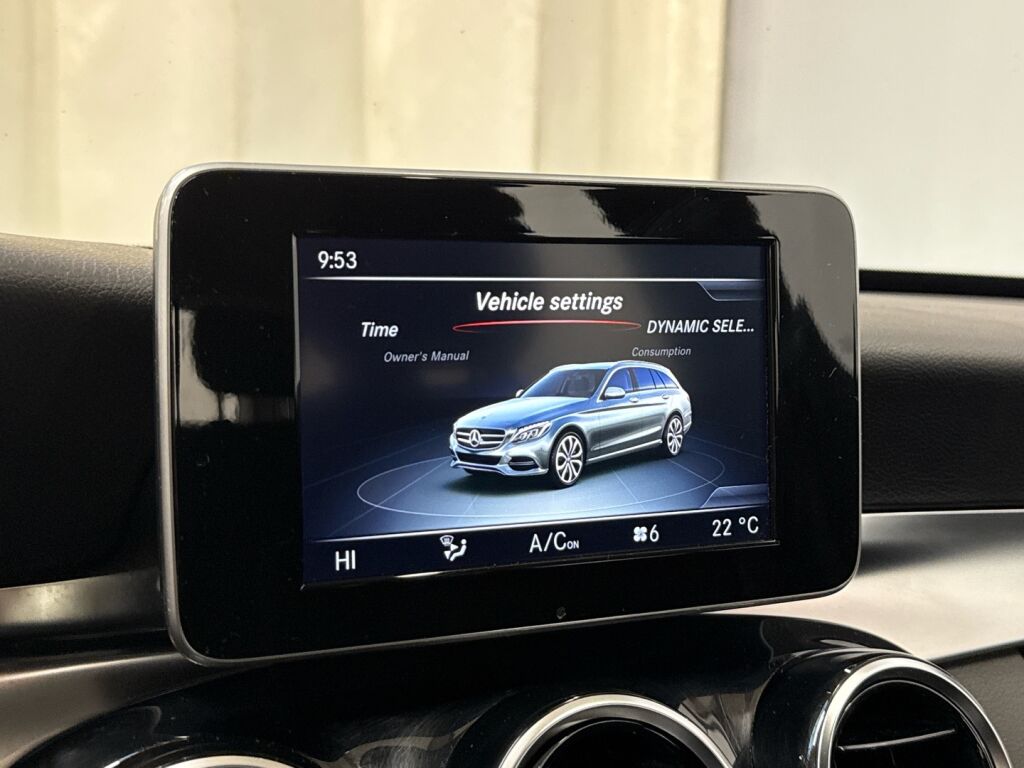 Mercedes-Benz C 2016 Musta