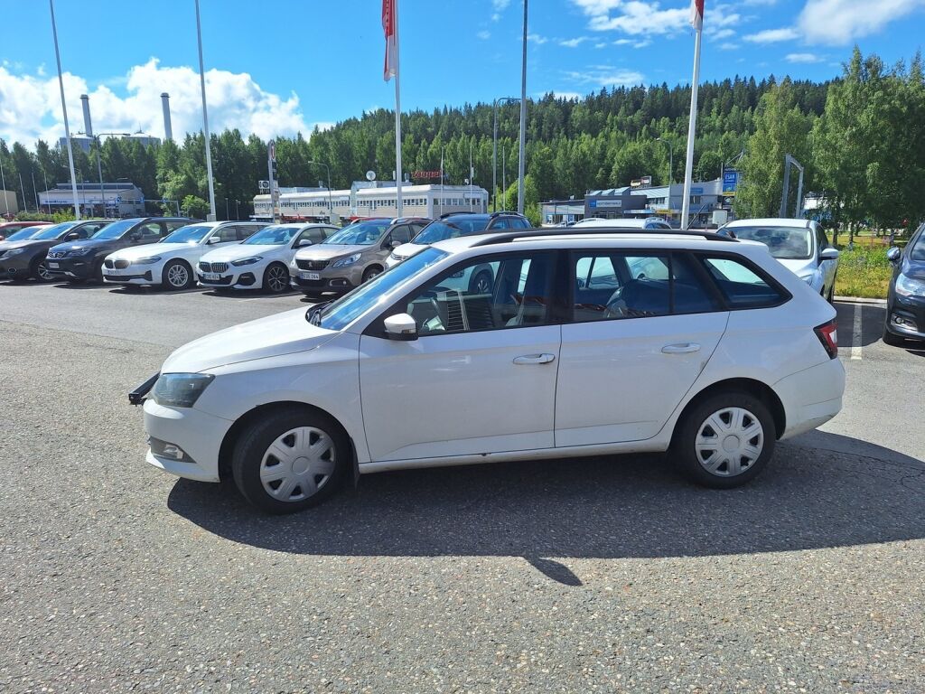 Skoda Fabia 2016 Valkoinen