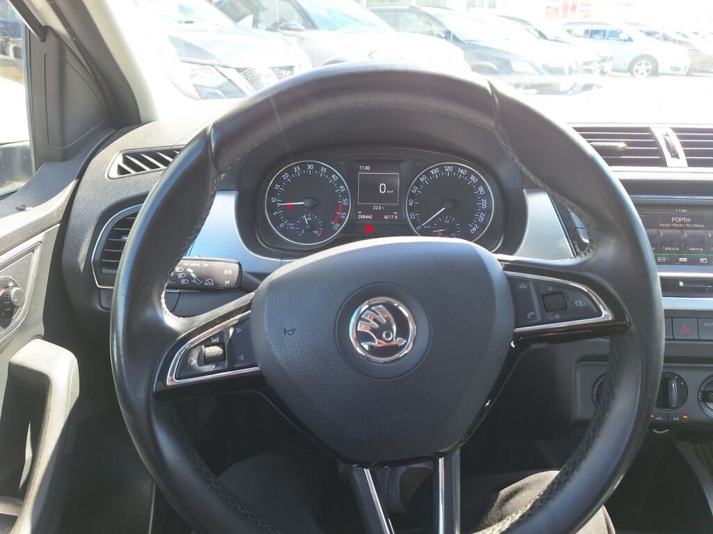 Skoda Fabia 2016 Valkoinen