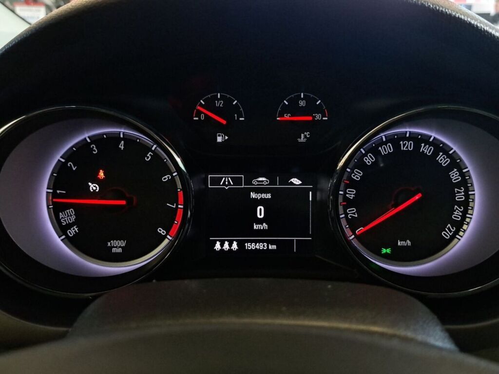 Opel Astra 2016 Musta