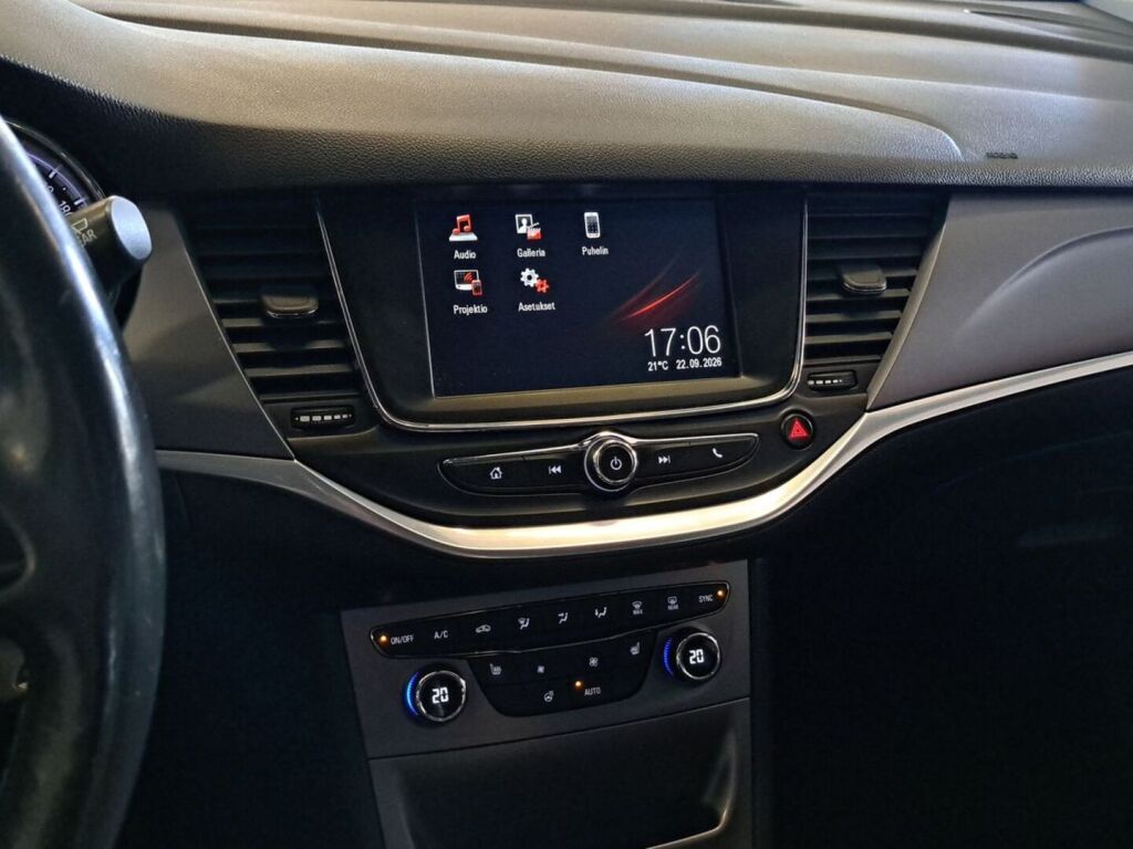 Opel Astra 2016 Musta