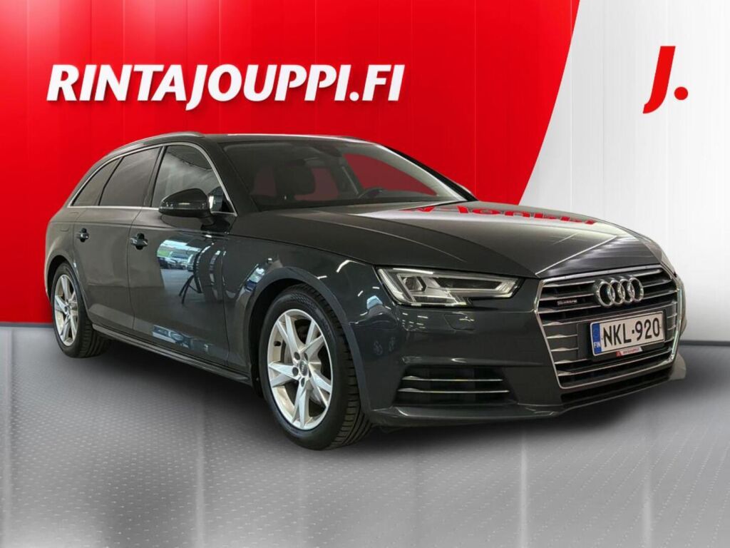 Audi A4 2016 Vihreä