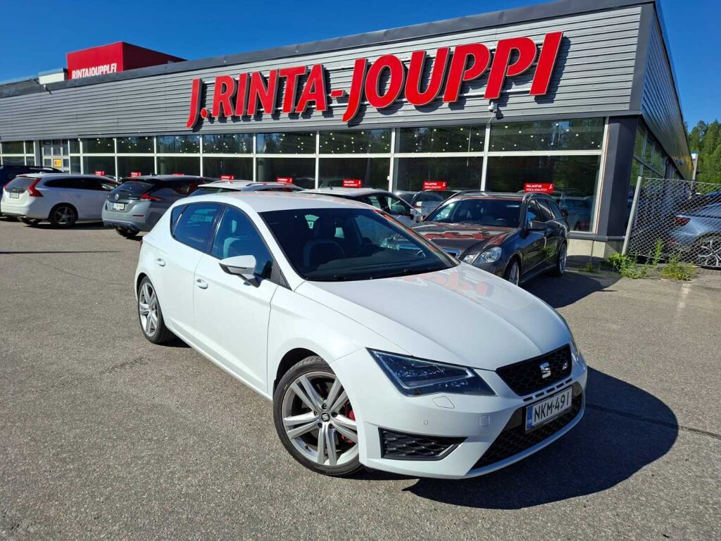 Seat Leon 2016 Valkoinen