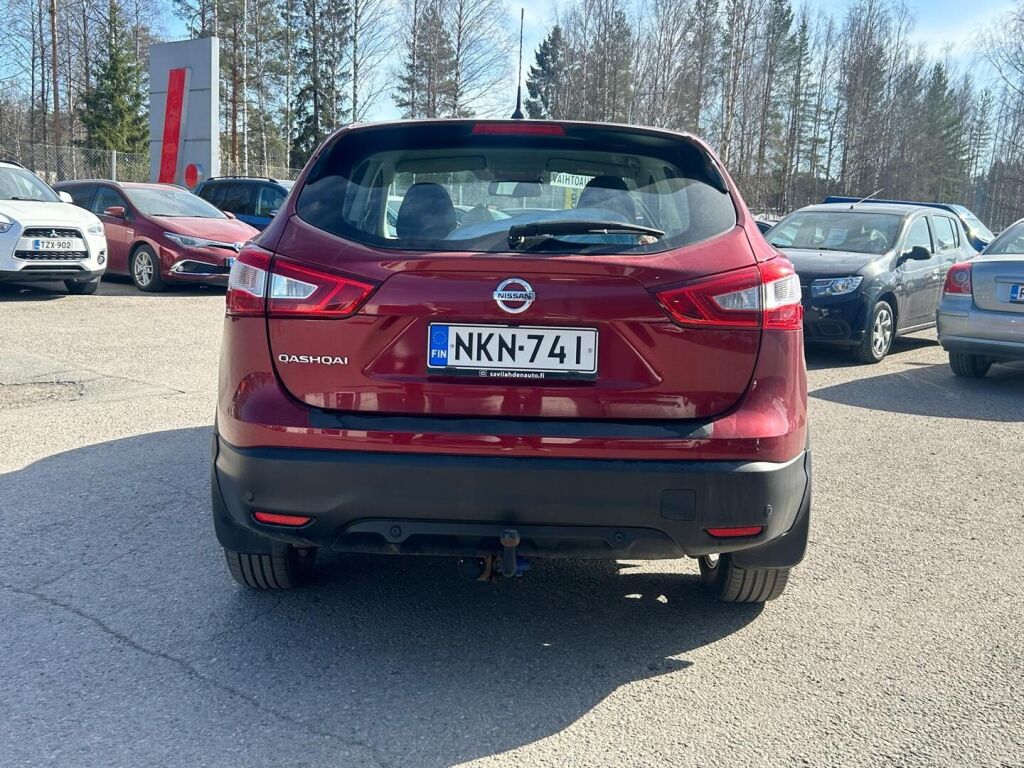 Nissan Qashqai 2016 Punainen