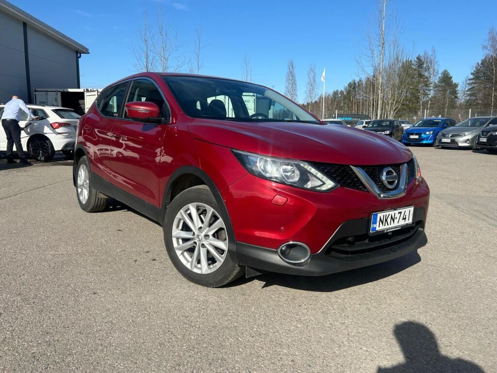 Nissan Qashqai 2016 Punainen