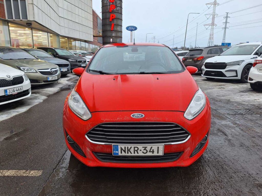 Ford Fiesta 2017 Punainen