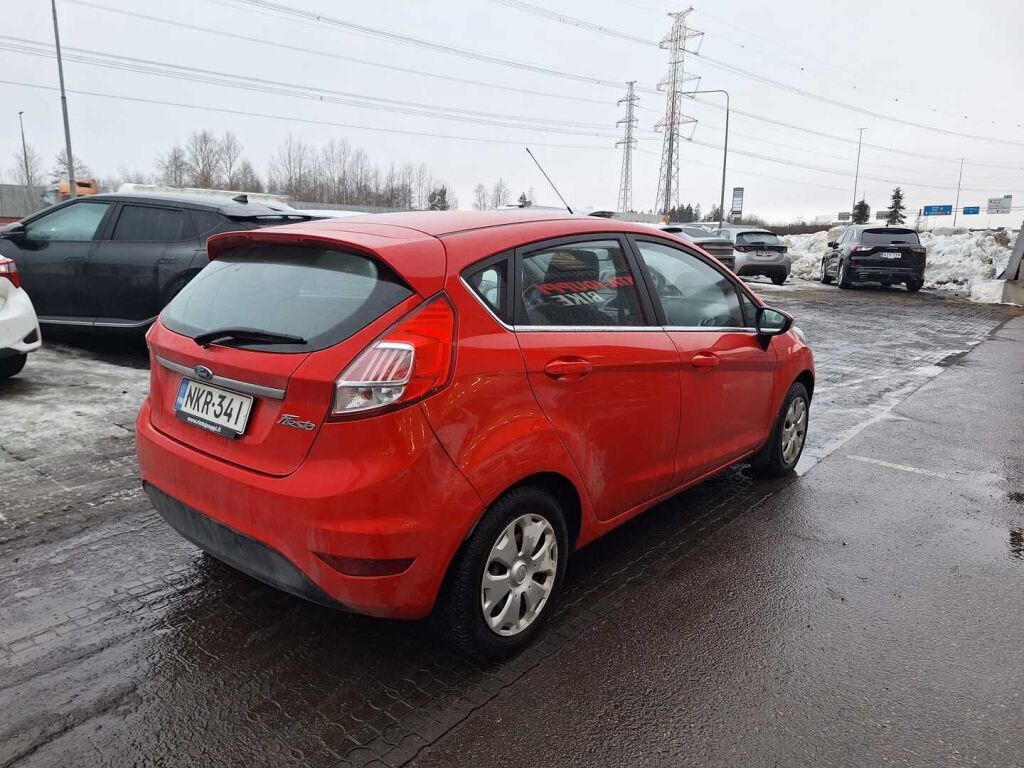 Ford Fiesta 2017 Punainen