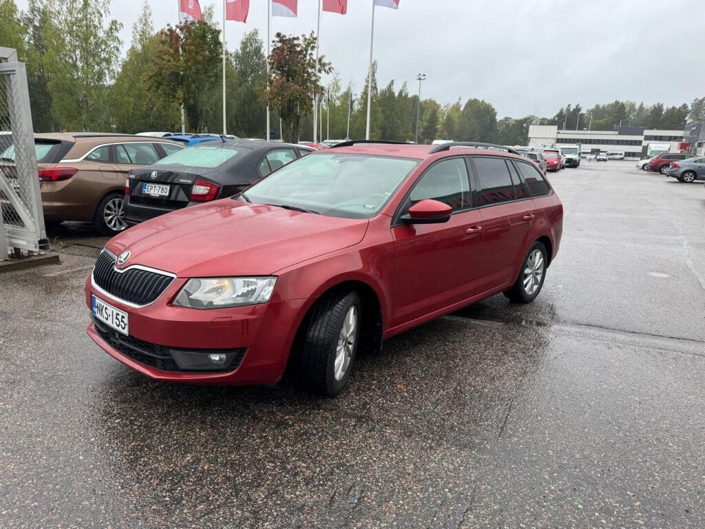 Skoda Octavia 2017 Punainen