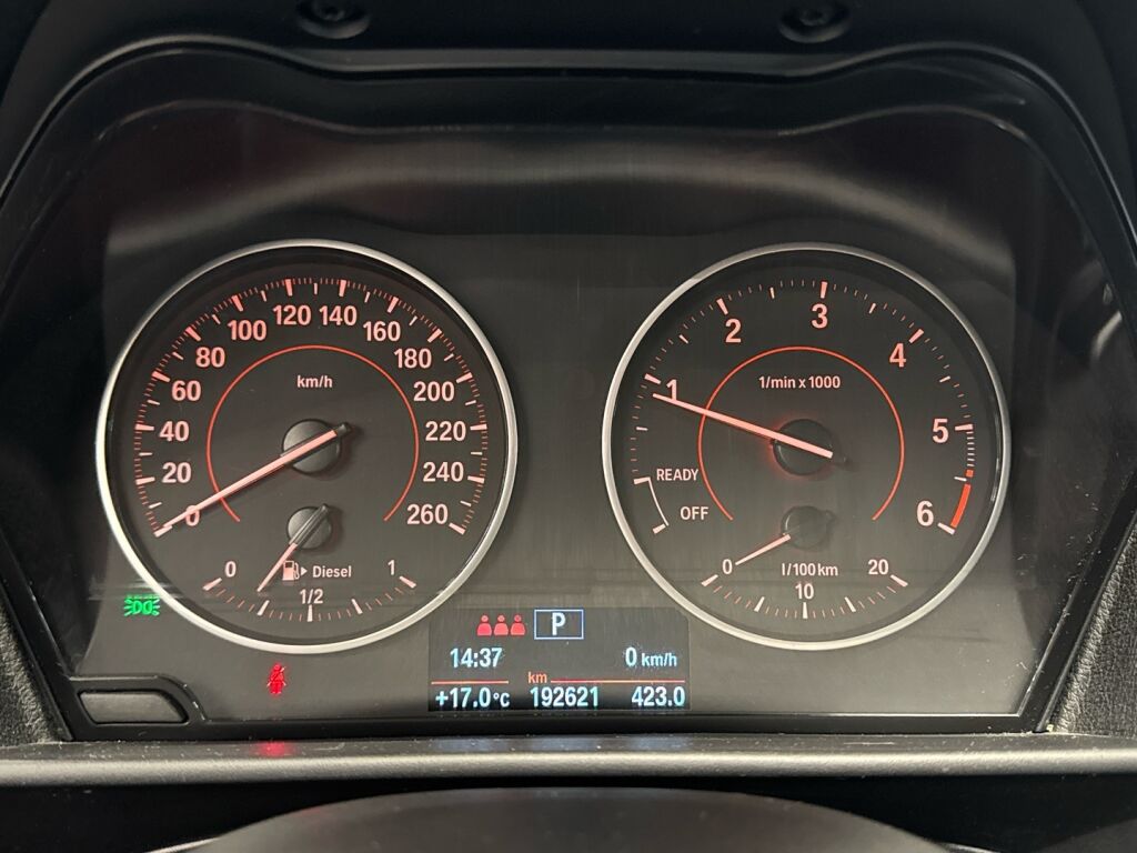 BMW 118 2017 Sininen