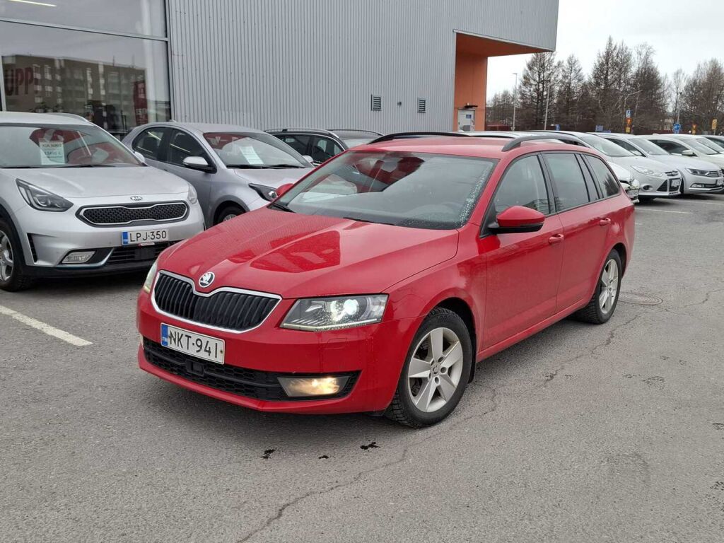 Skoda Octavia 2017 Punainen